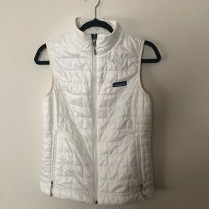 White Patagonia Vest